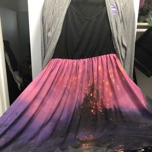 Torrid Tangled Disney Dress and Sweater